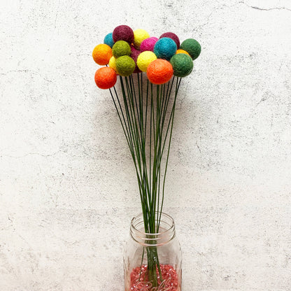 Confetti Floral Felt Flower Bouquet