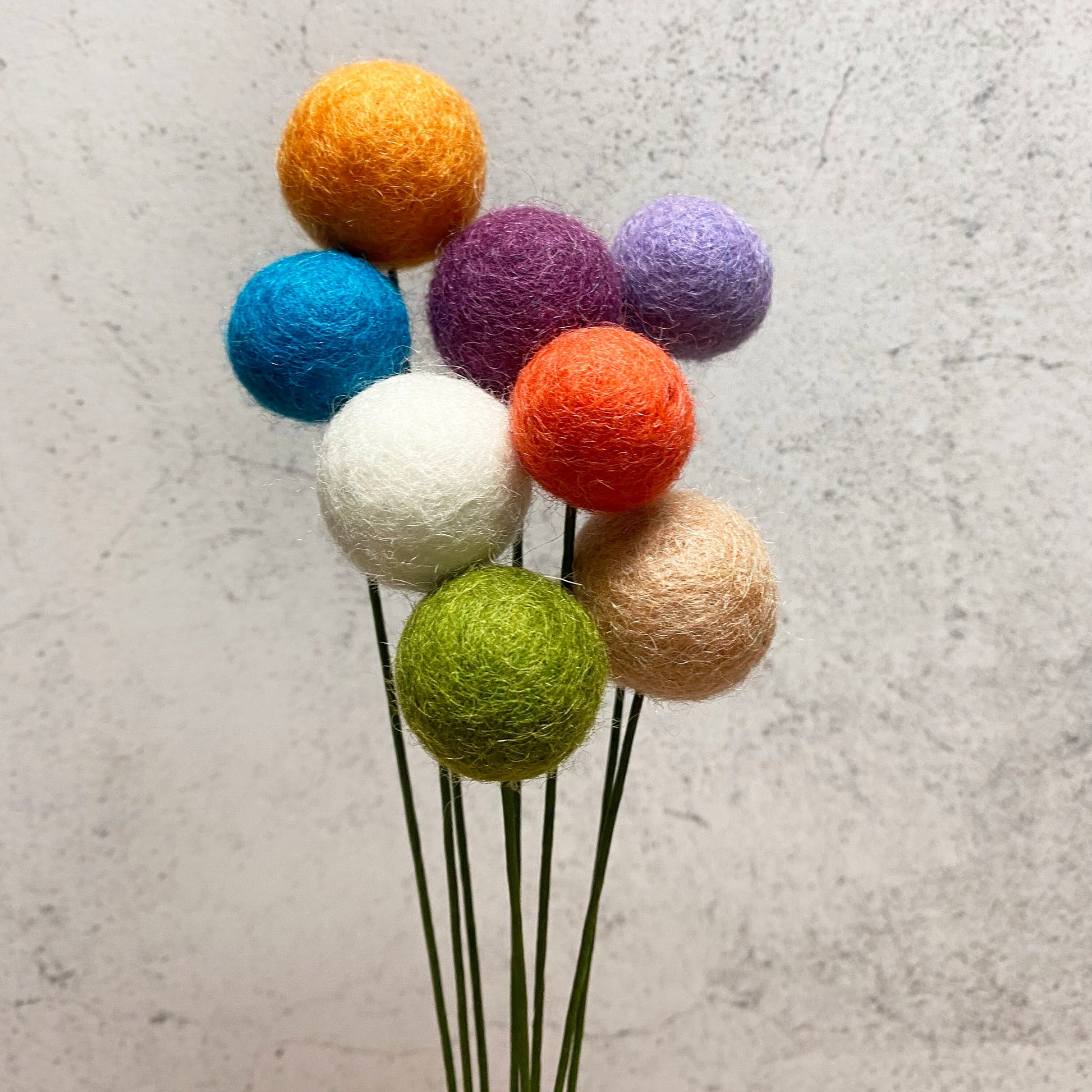 Blooming Floral Felt Flower Bouquet