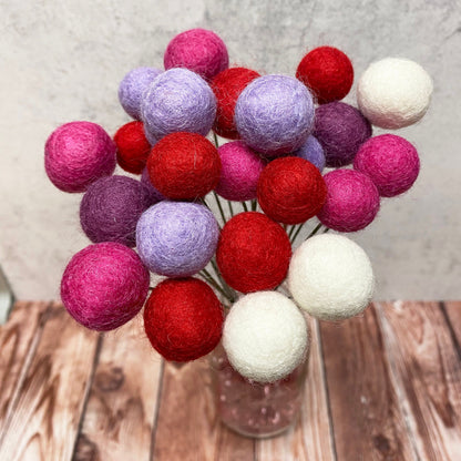 Love & Lilac Felt Flower Bouquet