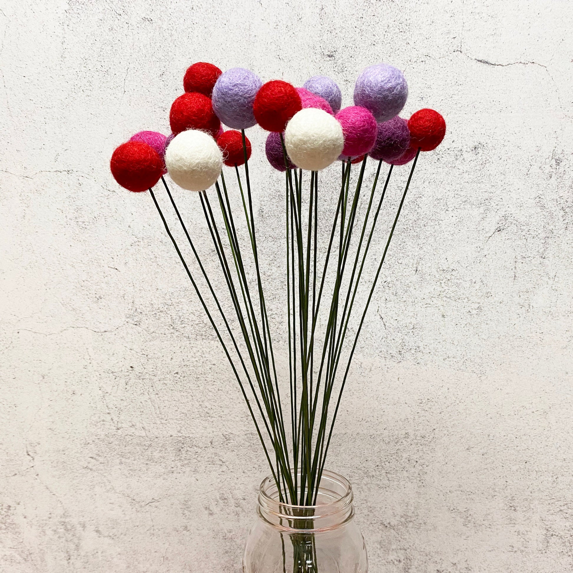Love & Lilac Felt Flower Bouquet