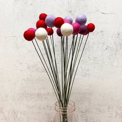 Love & Lilac Felt Flower Bouquet