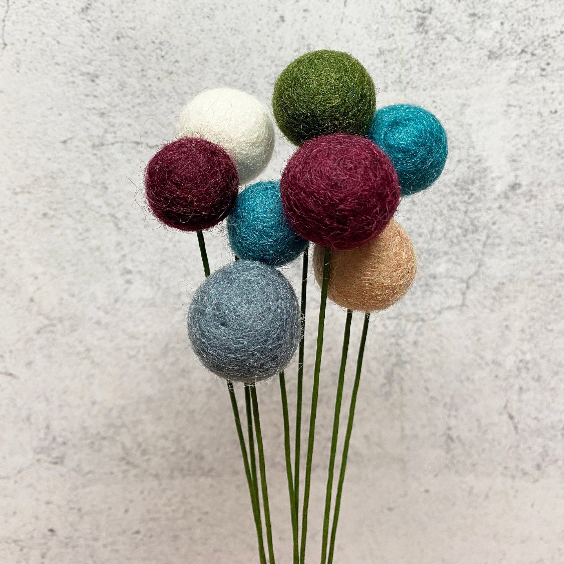 Cozy Cottage Felt Flower Bouquet