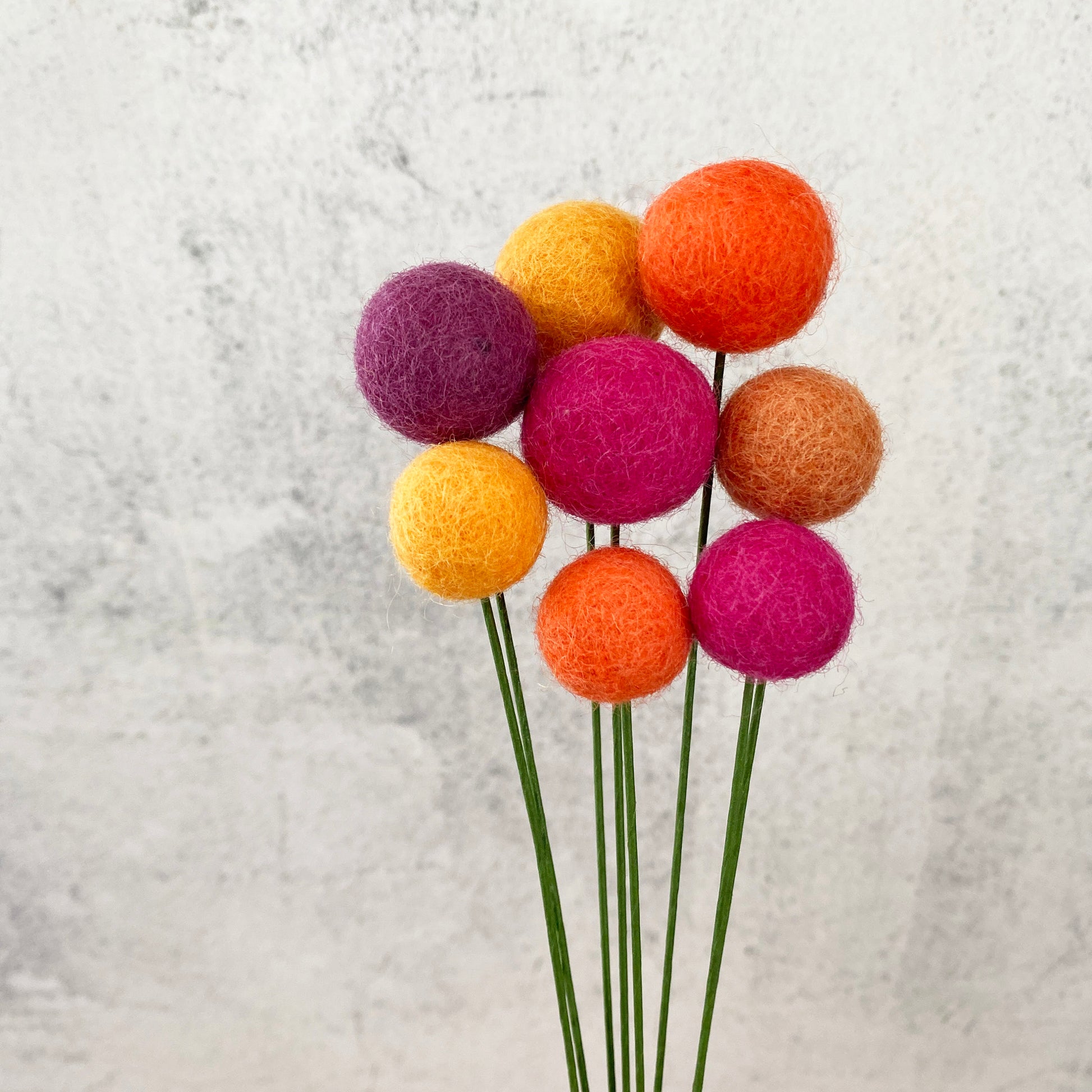 Tulip Fields Felt Flower Bouquet