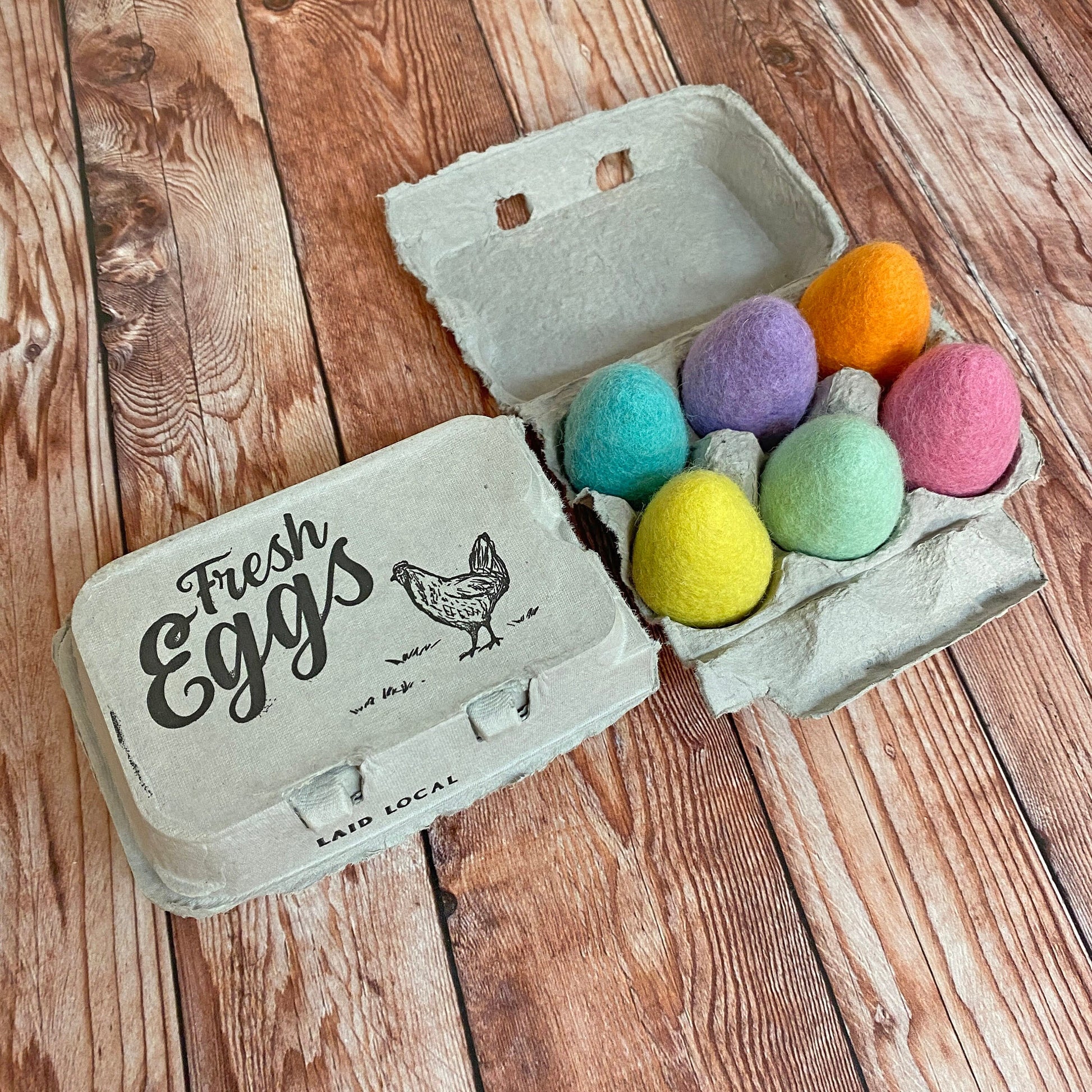 Hello Spring Felt Easter Eggs