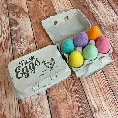 Hello Spring Felt Easter Eggs