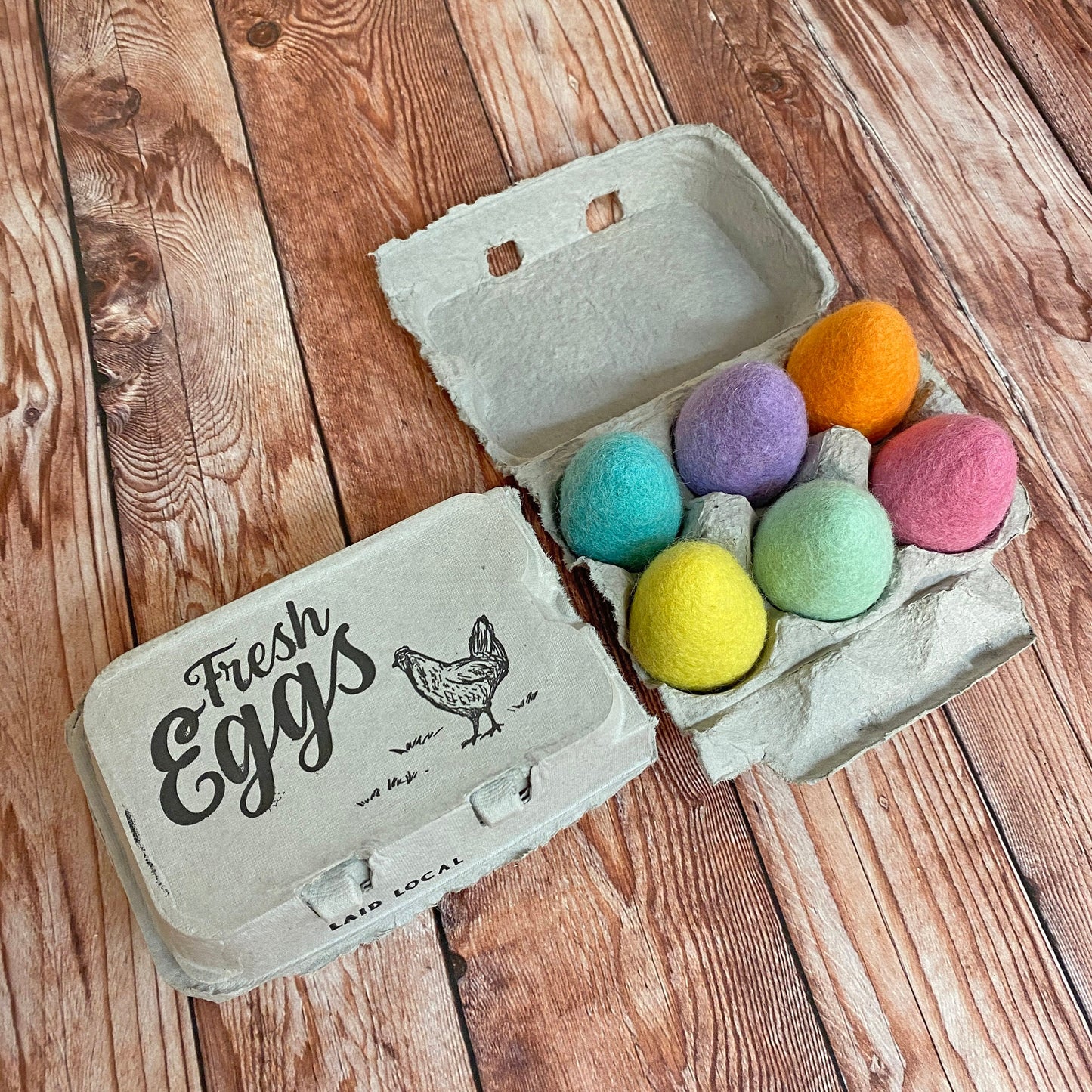 Hello Spring Felt Easter Eggs