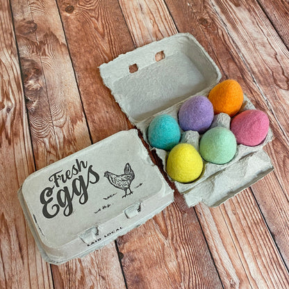 Hello Spring Felt Easter Eggs