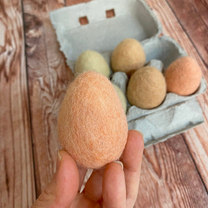 Local Eggs Wool Felt Easter Eggs