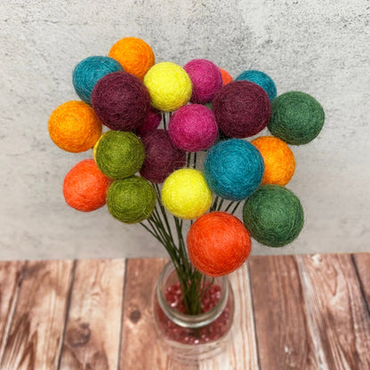 Confetti Floral Felt Flower Bouquet