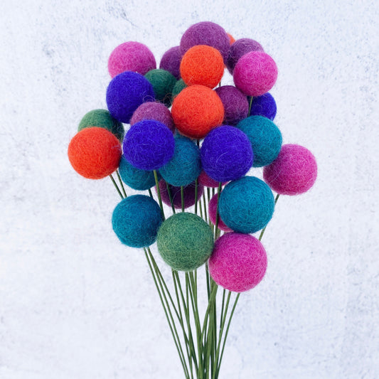 Garden Party Felt Flower Bouquet