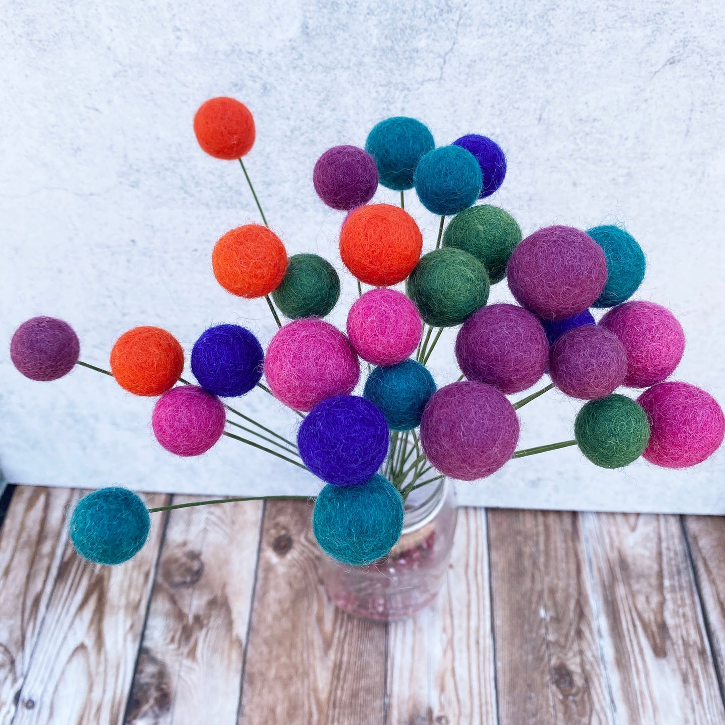Garden Party Felt Flower Bouquet