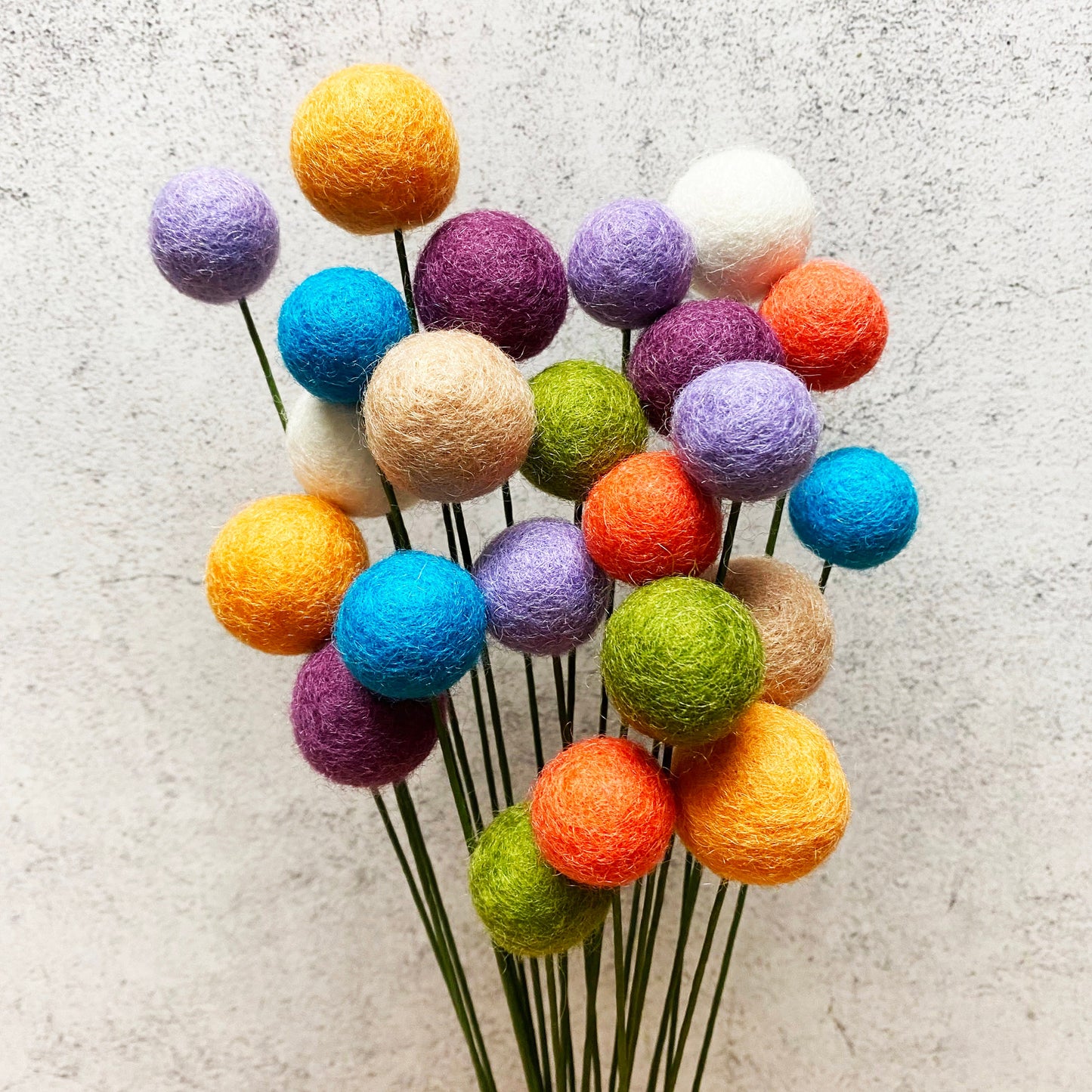 Blooming Floral Felt Flower Bouquet