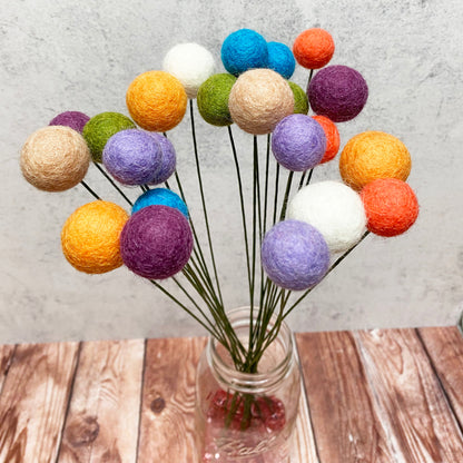 Blooming Floral Felt Flower Bouquet