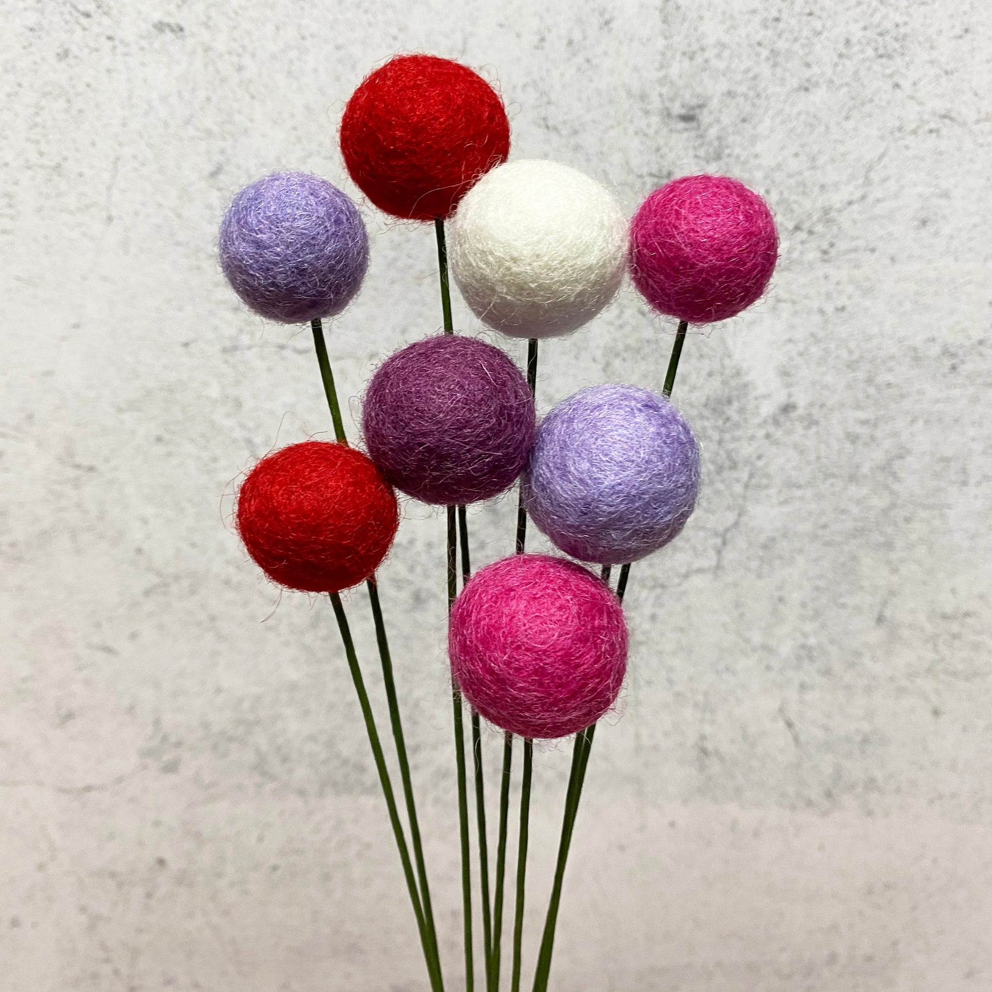 Love & Lilac Felt Flower Bouquet