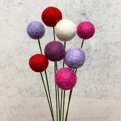 Love & Lilac Felt Flower Bouquet