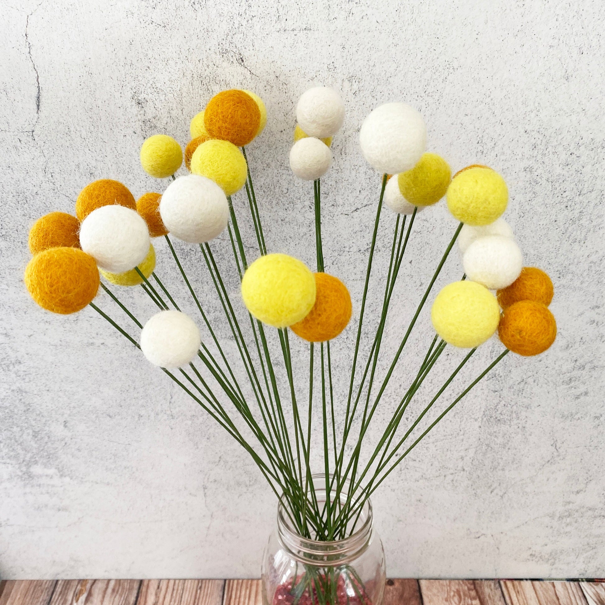 Golden Hour Felt Flower Bouquet