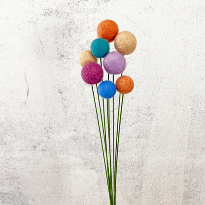 Pastel Dream Felt Flower Bouquet