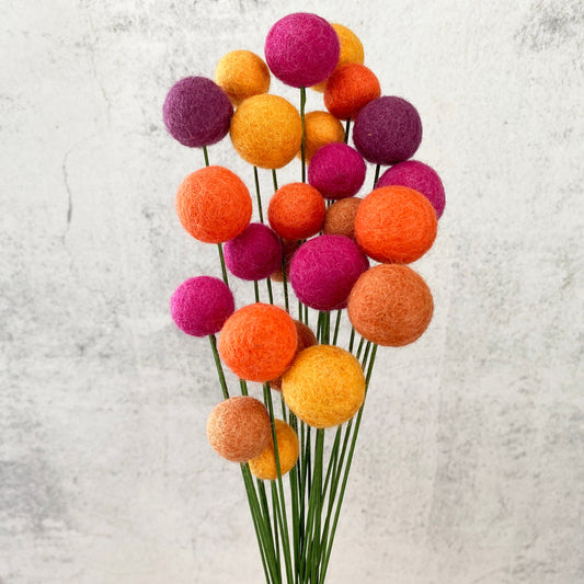 Tulip Fields Felt Flower Bouquet