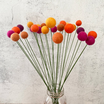 Tulip Fields Felt Flower Bouquet