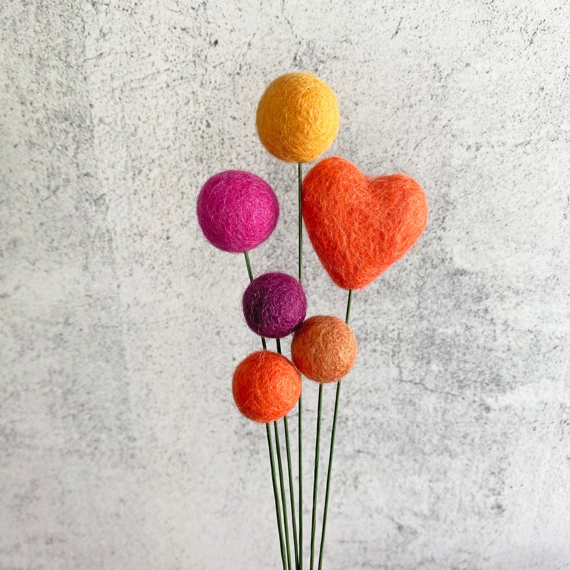 Tulip Fields Felt Flower Bouquet