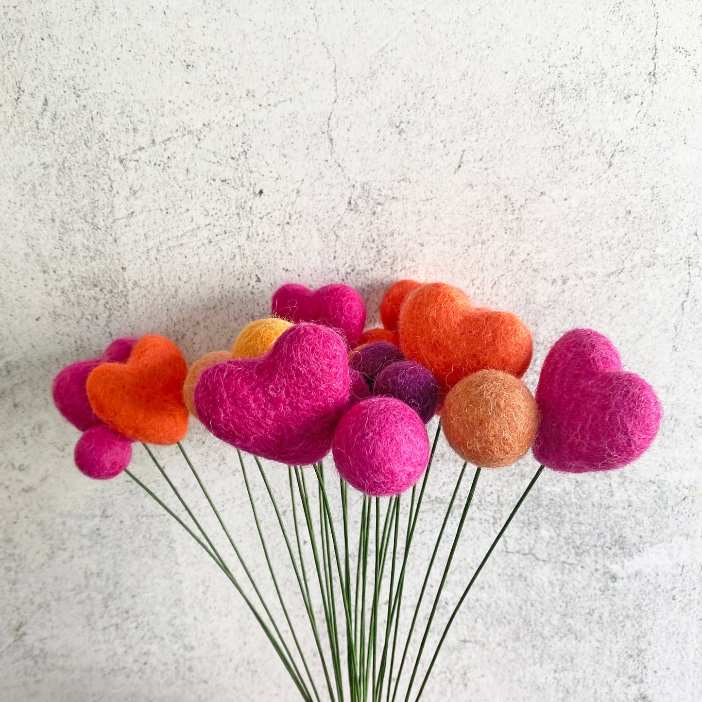 Tulip Fields Felt Flower Bouquet