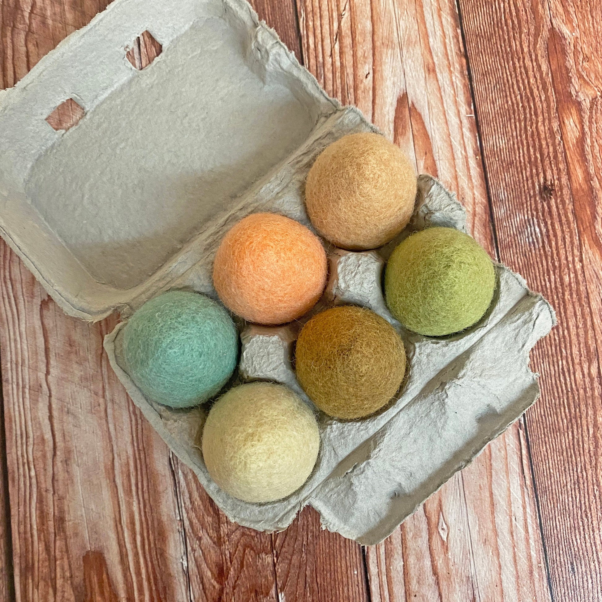 Heirloom Hen Felt Easter Eggs