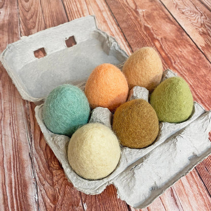 Heirloom Hen Felt Easter Eggs