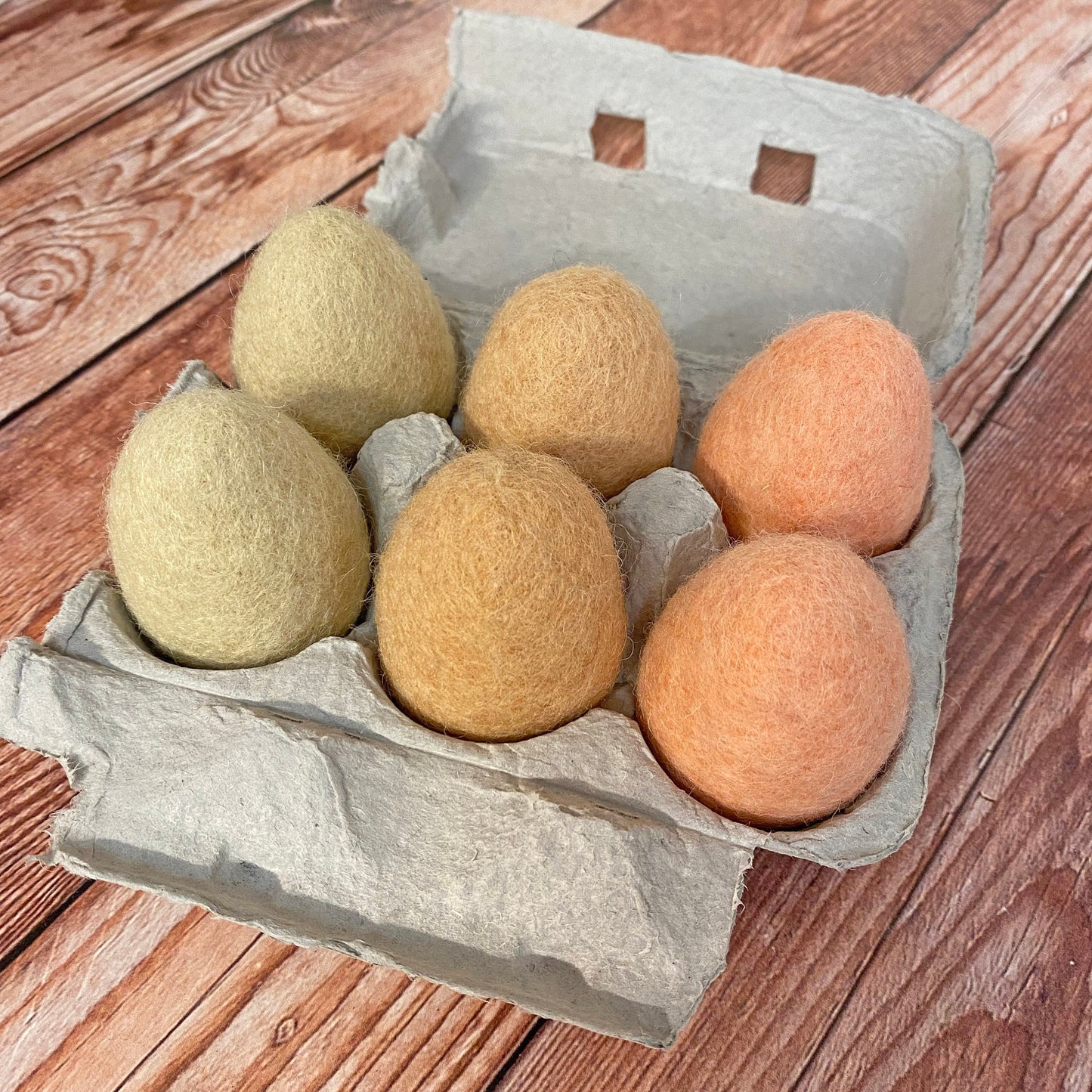 Local Eggs Wool Felt Easter Eggs