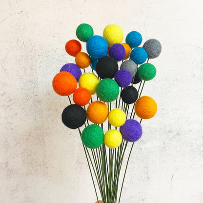 Festival Garden Felt Flower Bouquet