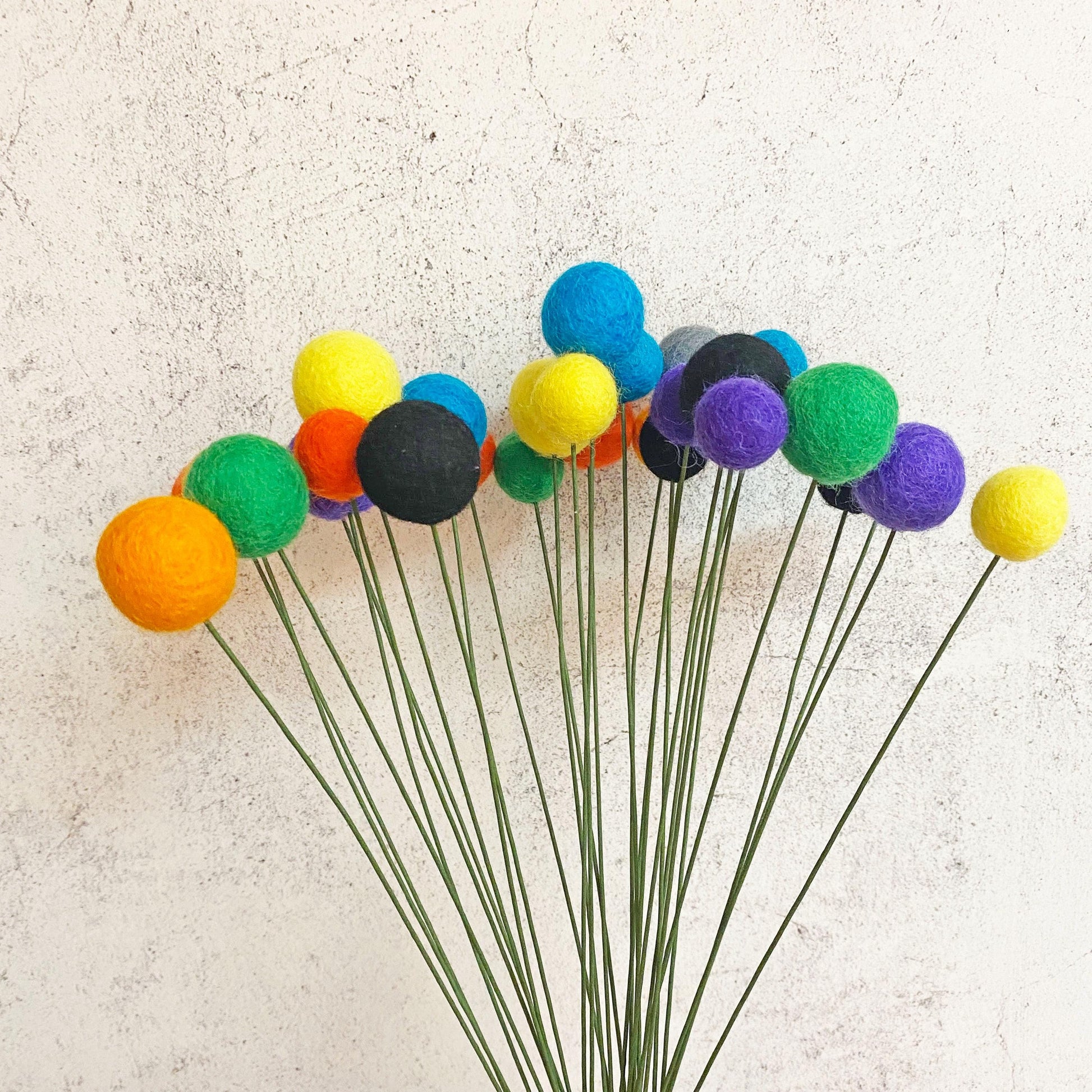 Festival Garden Felt Flower Bouquet