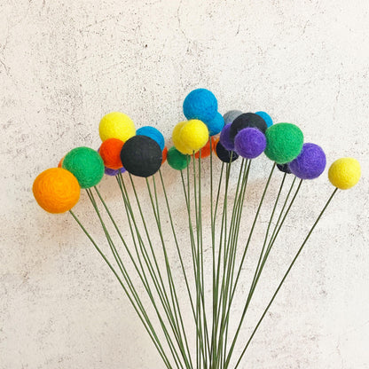 Festival Garden Felt Flower Bouquet