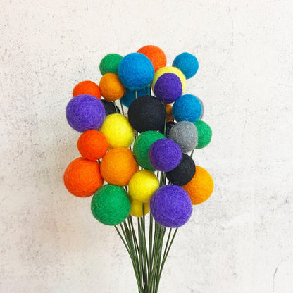 Festival Garden Felt Flower Bouquet