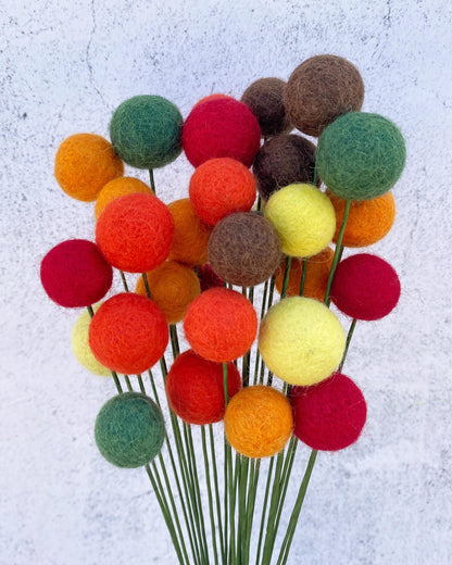 Woodland Meadow Felt Flower Bouquet