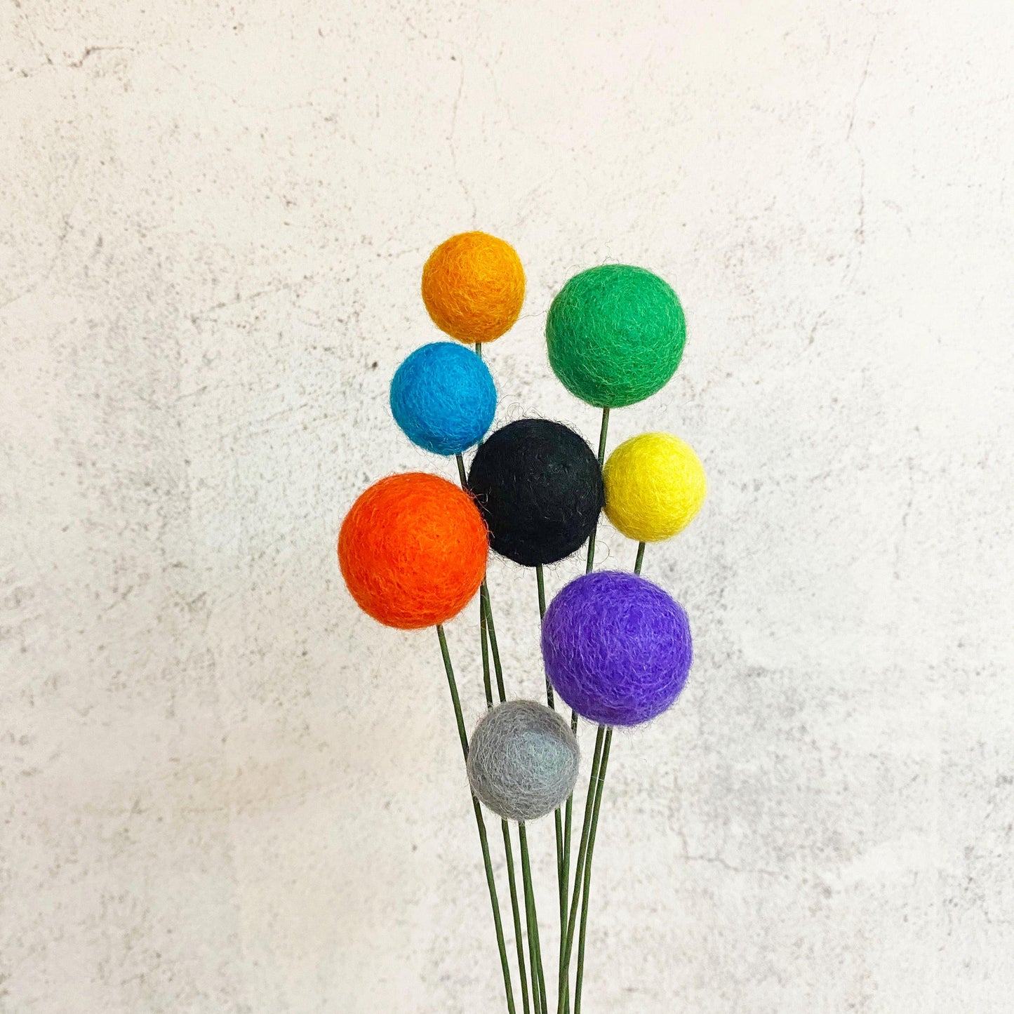 Festival Garden Felt Flower Bouquet