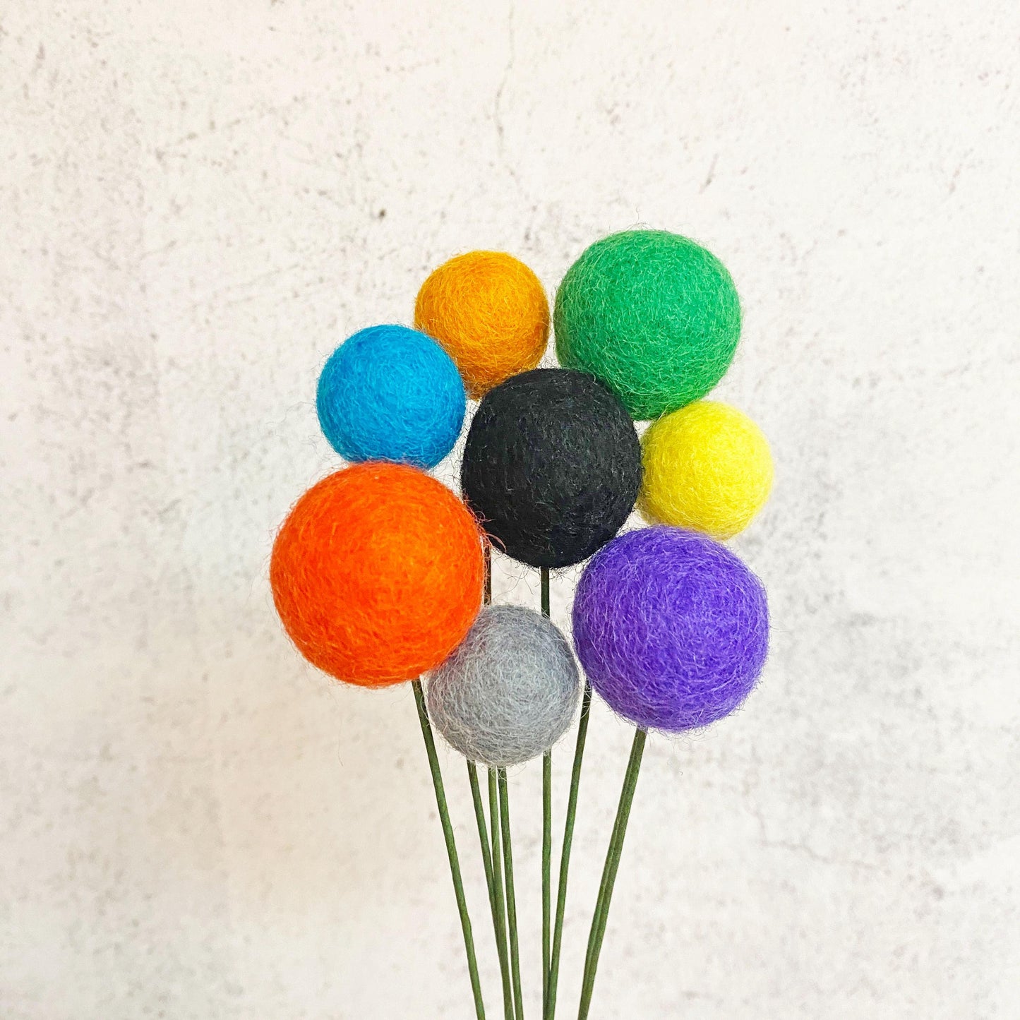 Festival Garden Felt Flower Bouquet