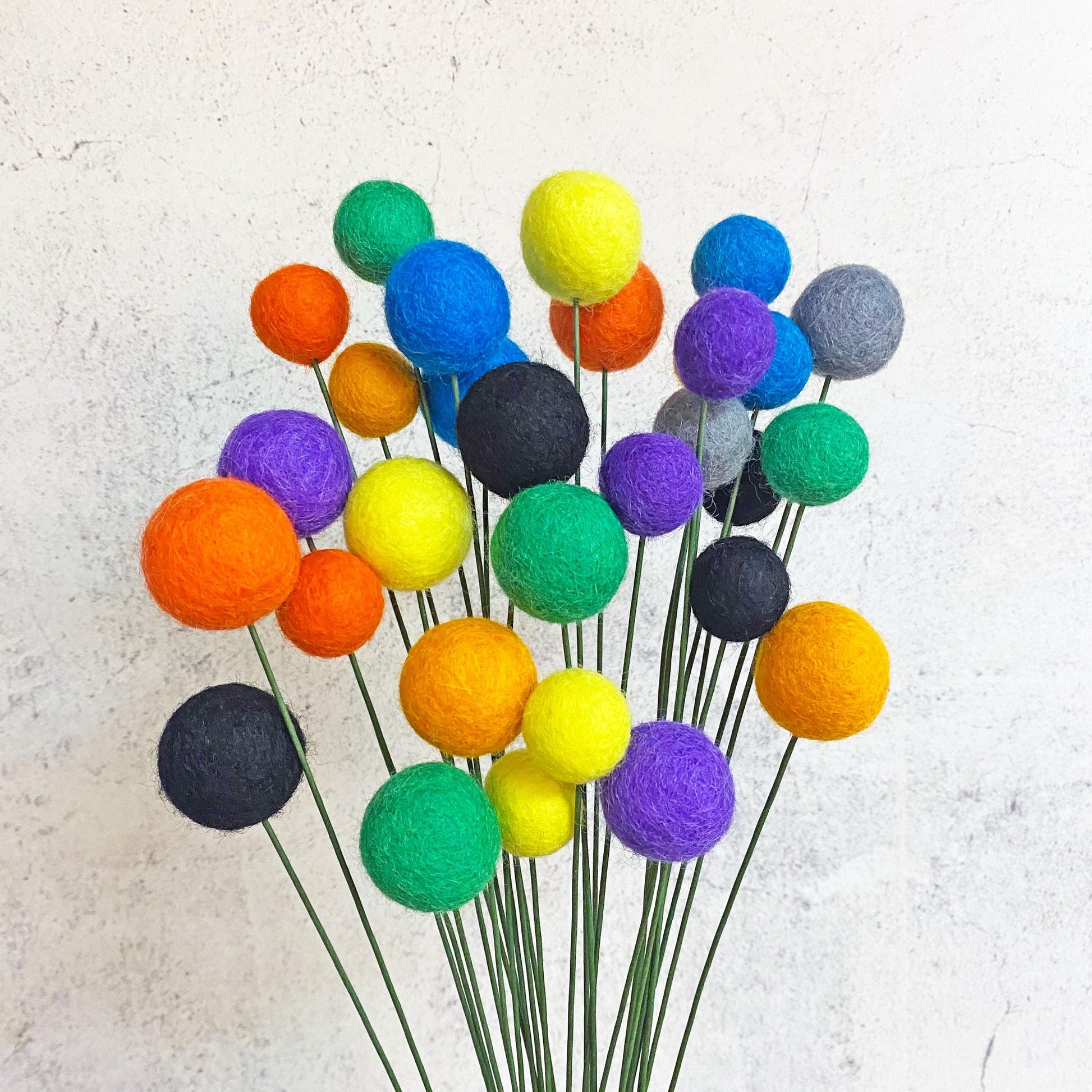 Festival Garden Felt Flower Bouquet