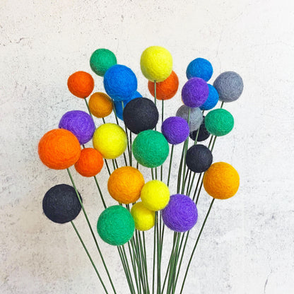 Festival Garden Felt Flower Bouquet
