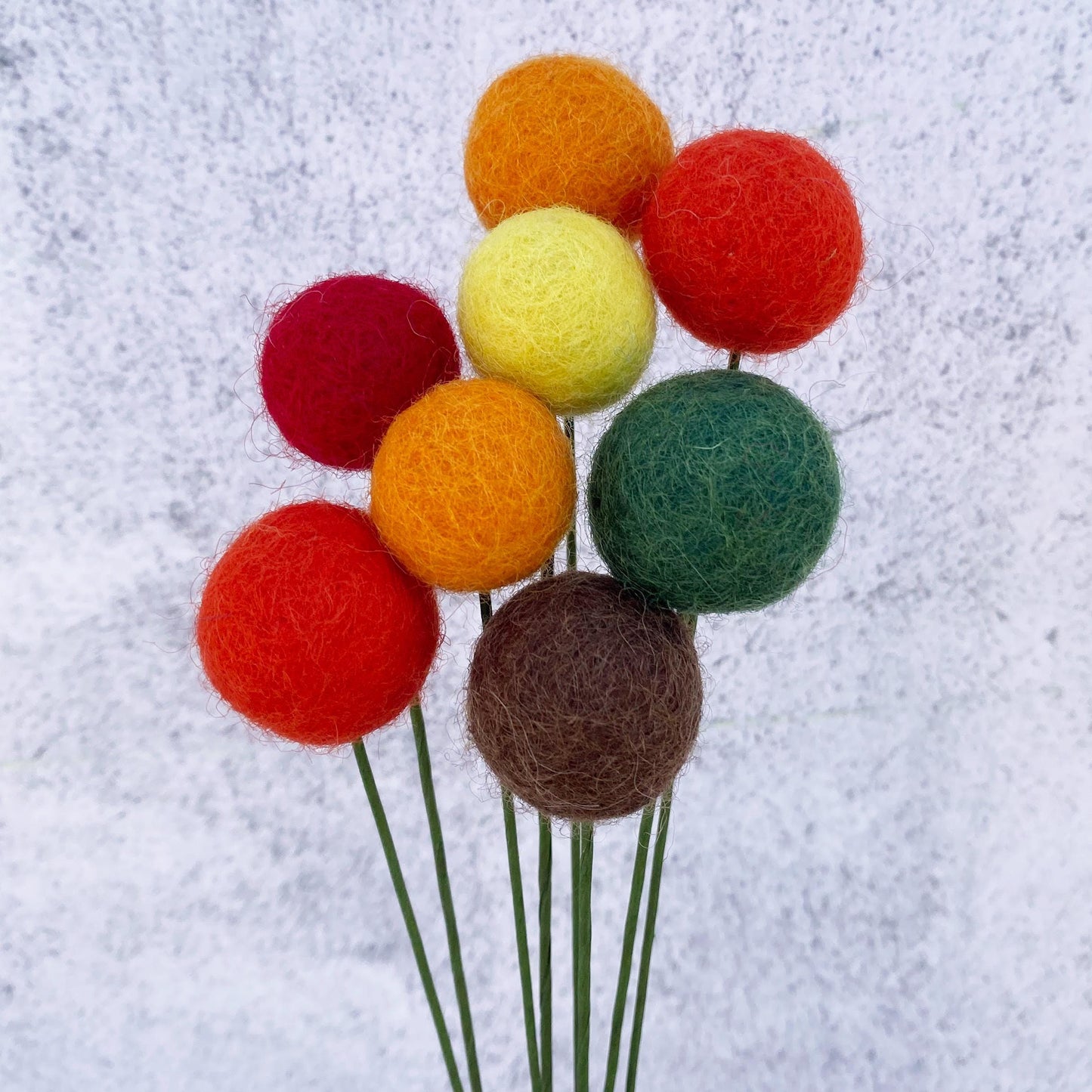 Woodland Meadow Felt Flower Bouquet