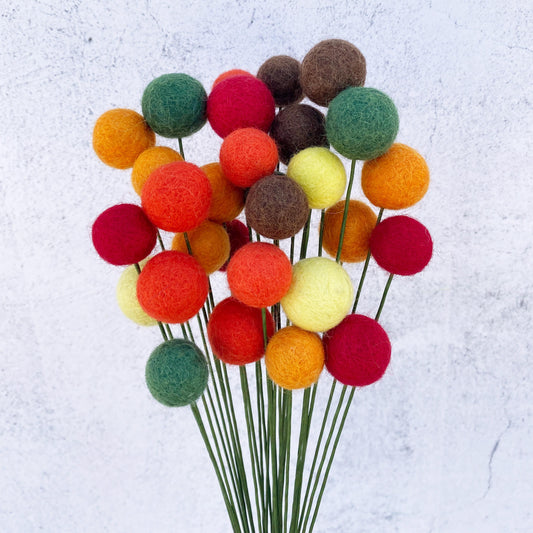 Woodland Meadow Felt Flower Bouquet