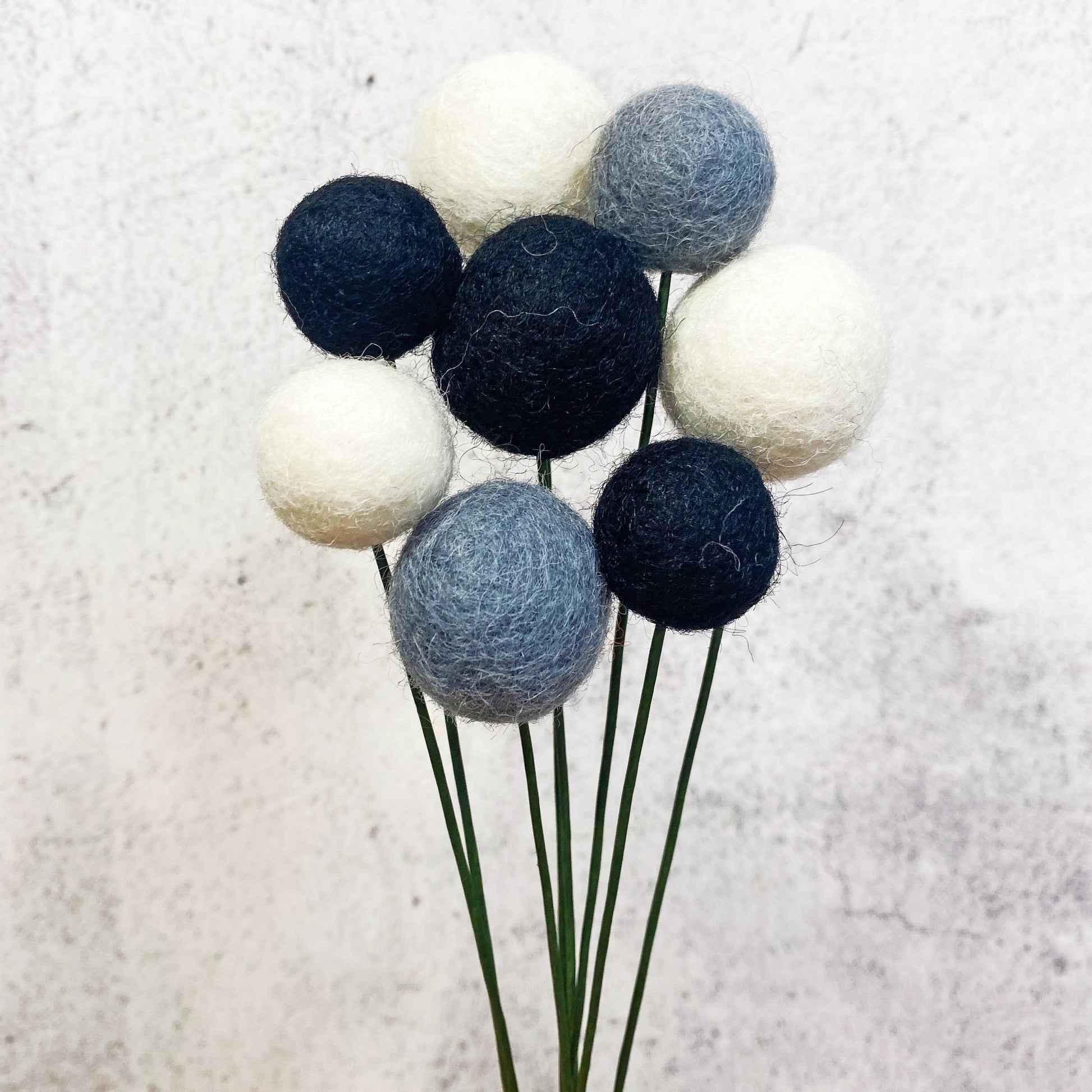 Moonlit Garden Felt Flower Bouquet