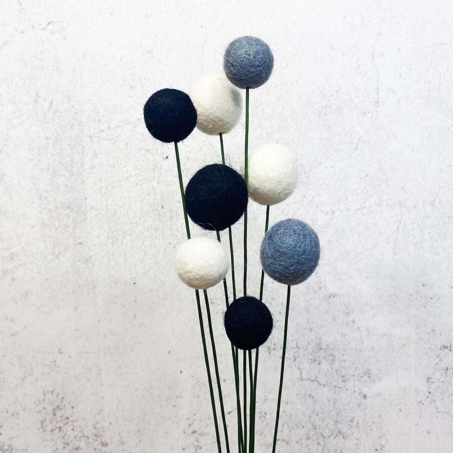 Moonlit Garden Felt Flower Bouquet