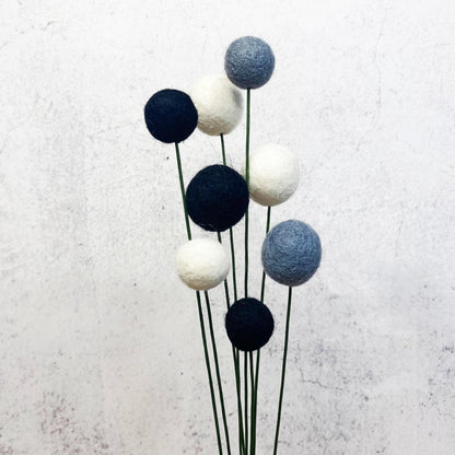 Moonlit Garden Felt Flower Bouquet