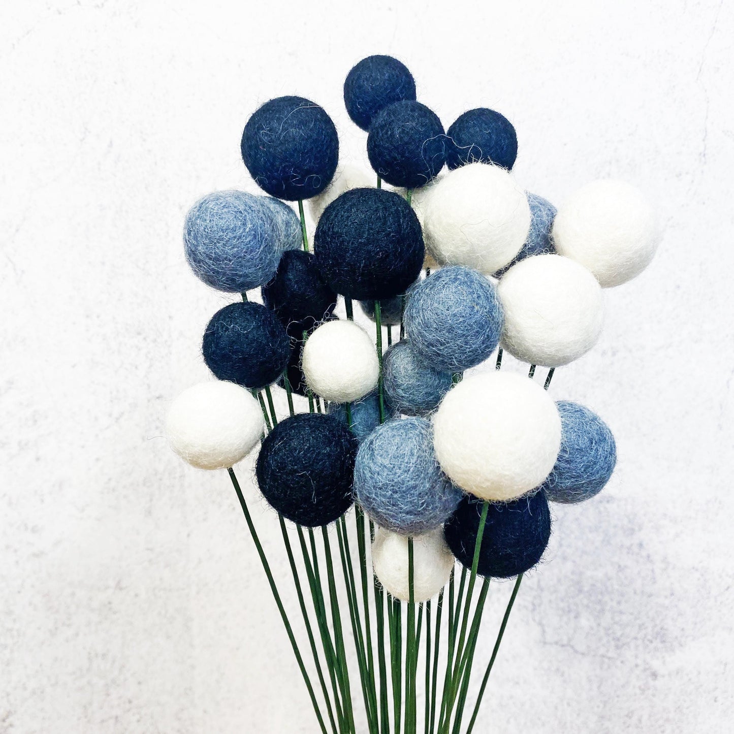 Moonlit Garden Felt Flower Bouquet
