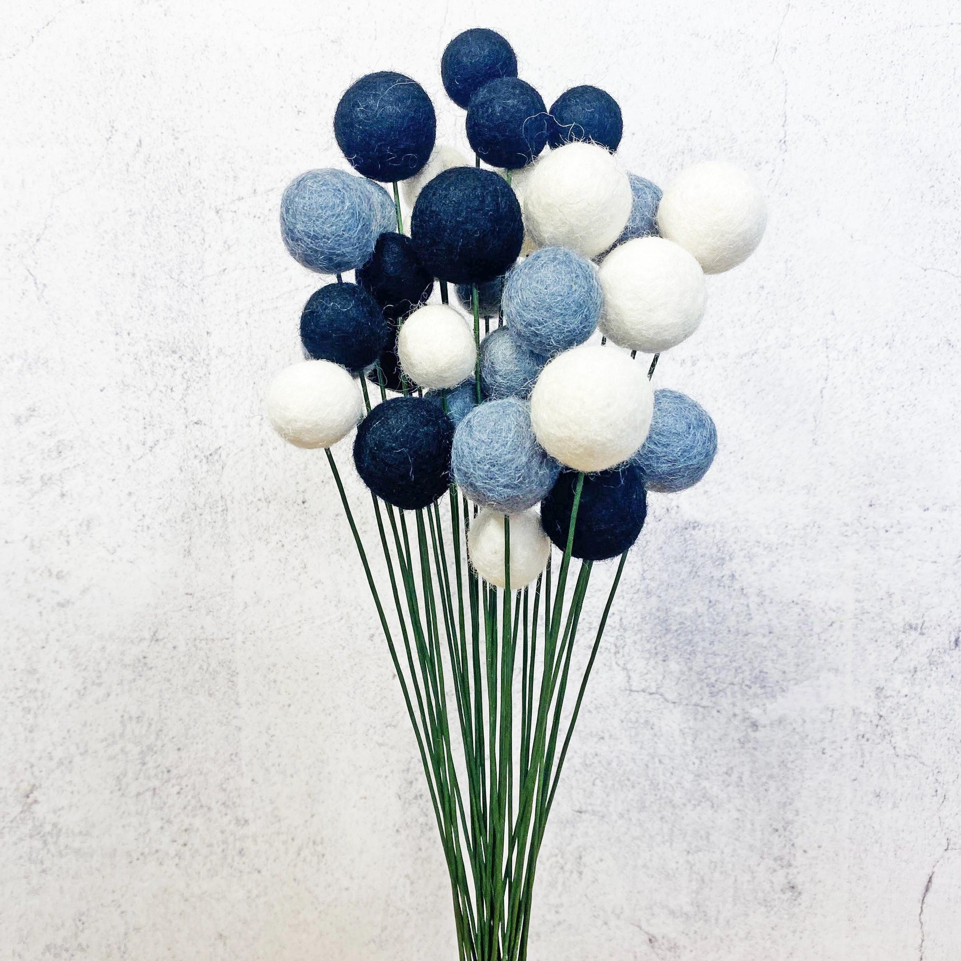 Moonlit Garden Felt Flower Bouquet