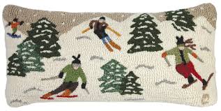 Ski Dreams Pillow 15 x 30"