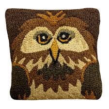 Wise Owl Pillow 14 x 14"