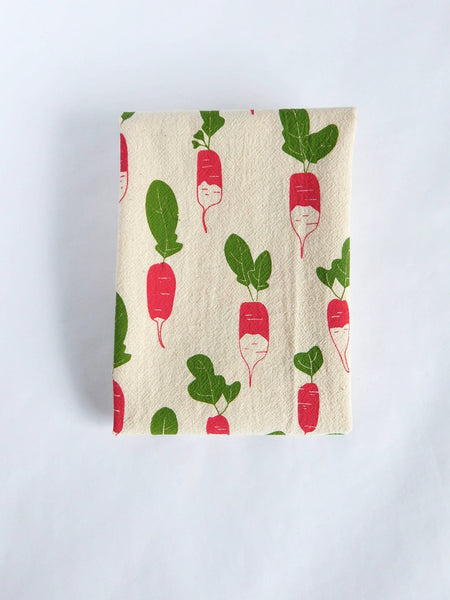 Radish Printed Tea Towel