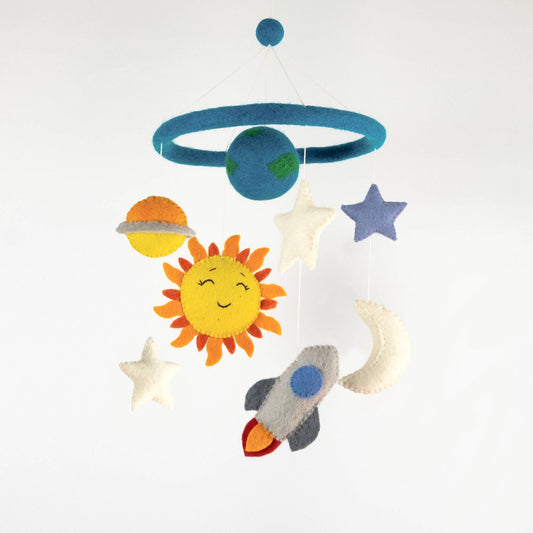 Felt Mobile - Felt Planets and Space