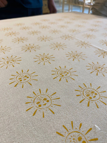 Suns Printed Tea Towel