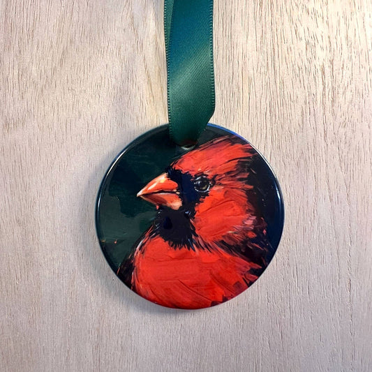 Cardinal Portrait Ornament